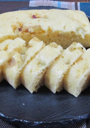 カステラ風しっとり蒸しパン-レシピのメイン写真