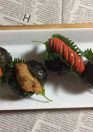 「ぱっかんおにぎり」の、キレイな作り方！-レシピのメイン写真