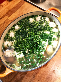 しじみと鶏団子のお鍋-レシピのメイン写真