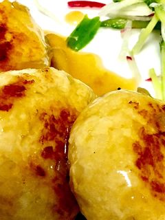 ヘルシー!とりひき肉の豆腐ハンバーグ-レシピのメイン写真