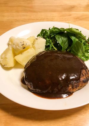 ハンバーグ（オーブン使用）-レシピのメイン写真