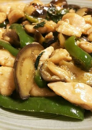 鶏肉の梅さっぱり炒め-レシピのメイン写真