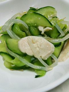 サラダ感覚!胡瓜ともやし、蒸し鶏の和え物-レシピのメイン写真