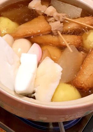 だしがきいて少し甘めの我が家のおでん♪-レシピのメイン写真
