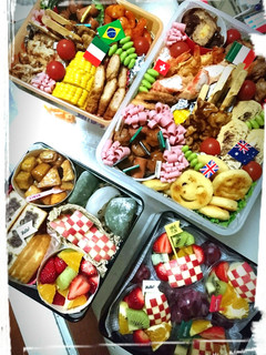 ✩運動会✩果物た〜っプリ頑張れ‼弁当-✩-レシピのメイン写真