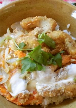 白身の膜張る、カツ丼！-レシピのメイン写真