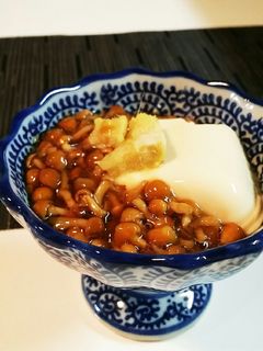 あと1品 なめこあんかけ豆腐 温か-レシピのメイン写真