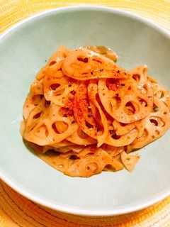 レンコンのきんぴら-レシピのメイン写真