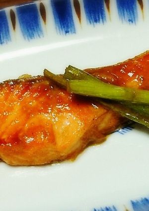 *サーモンのはちみつ焼き*-レシピのメイン写真