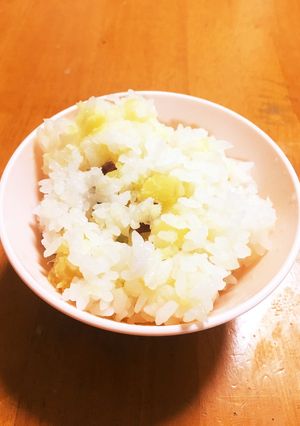 超簡単！ホクホクさつまいもご飯-レシピのメイン写真
