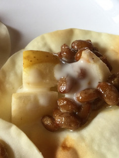 納豆とリンゴのシーザー焼き-レシピのメイン写真