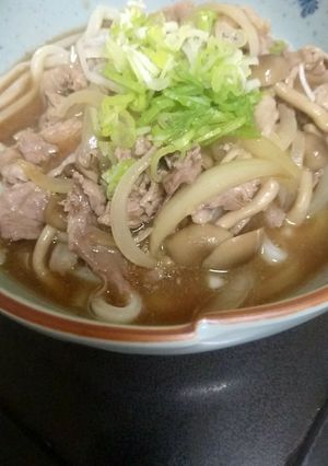 豚盛りあんかけうどん-レシピのメイン写真