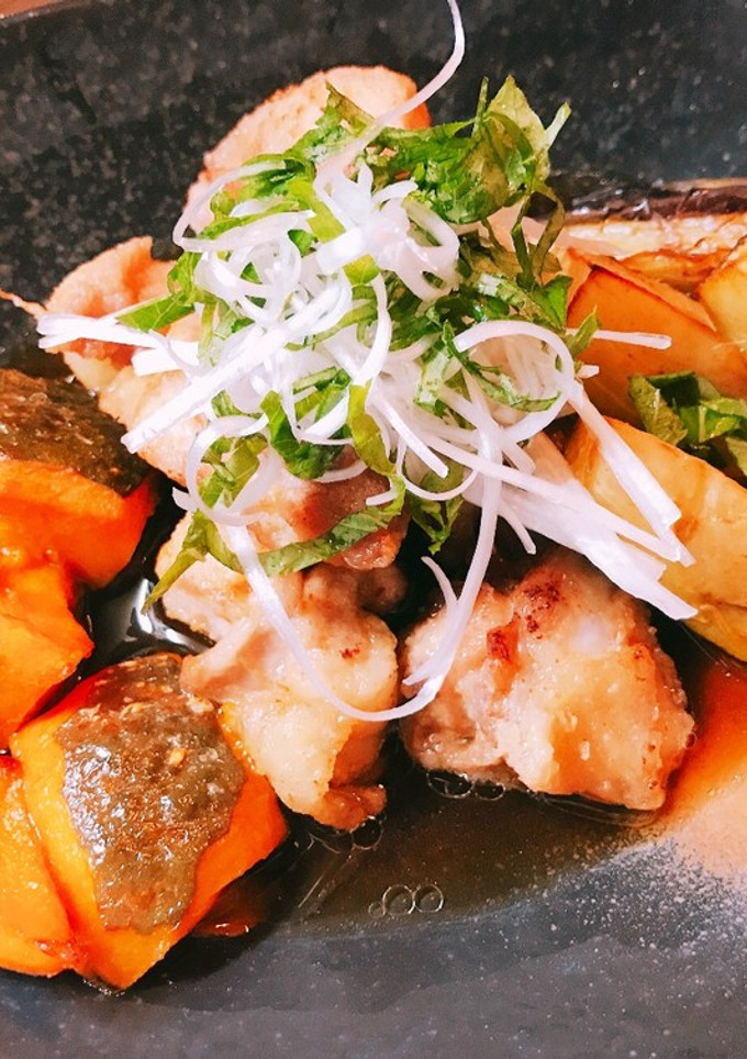 夏と秋野菜の揚げ浸し-レシピのメイン写真