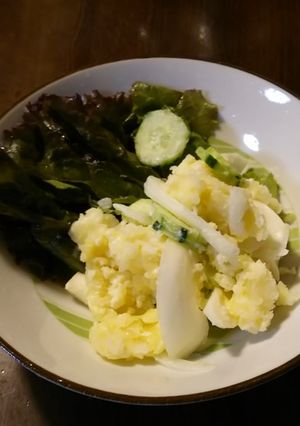 レンジで簡単！初心者向ポテトサラダ！-レシピのメイン写真