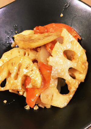 れんこんの醤油麹きんぴら-レシピのメイン写真