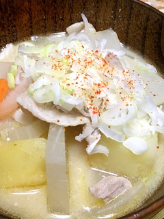 豚汁(ヨーグルトで白味噌風に!)-レシピのメイン写真
