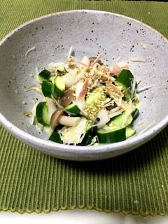 サッパリ薬味としめじときゅうりのおつまみ-レシピのメイン写真