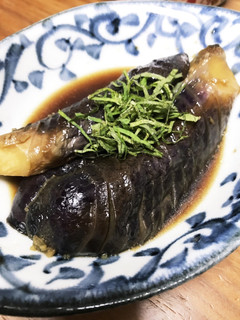 大人の茄子の煮浸し(無水鍋QC使用)-レシピのメイン写真