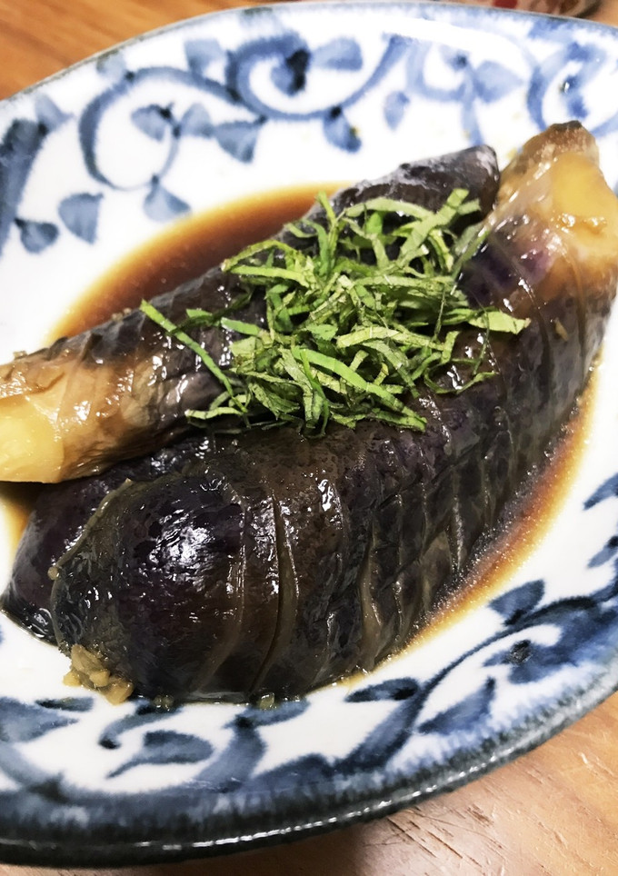 大人の茄子の煮浸し(無水鍋QC使用)-レシピのメイン写真