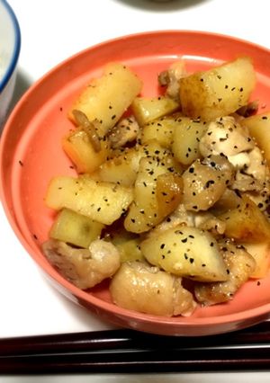 鶏肉で！ジャーマンポテト-レシピのメイン写真