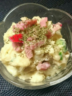 【煮汁】煮卵リメイクポテトサラダ【でも】-レシピのメイン写真