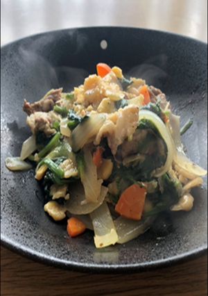 あったか☆うち豆入り野菜炒め-レシピのメイン写真
