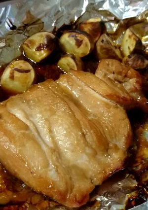 鶏むね肉のローストチキン-レシピのメイン写真