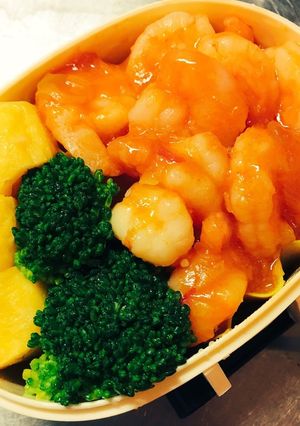 【水溶き片栗粉不要】我が家のエビチリ-レシピのメイン写真