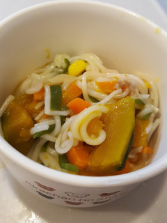 離乳食 カボチャのにゅうめん-レシピのメイン写真