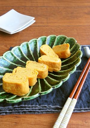 お弁当に♪たまねぎおろしの出汁巻き卵-レシピのメイン写真