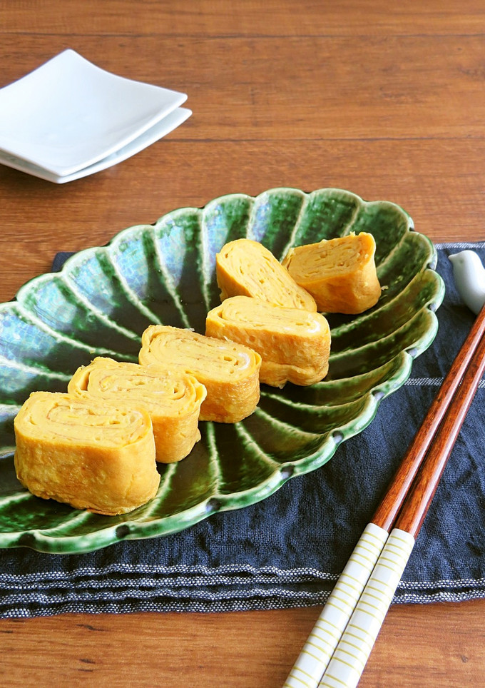 お弁当に♪たまねぎおろしの出汁巻き卵-レシピのメイン写真