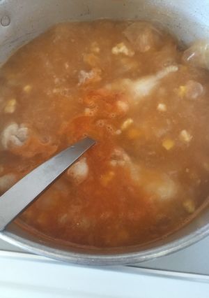 ♪うちのチキンコーンスープ♪-レシピのメイン写真