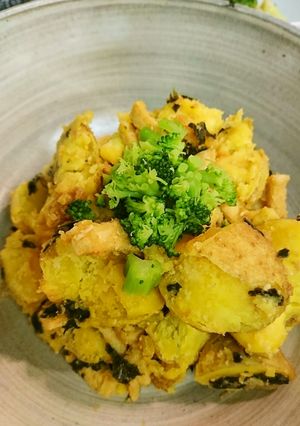 インカのめざめの梅味噌和え-レシピのメイン写真
