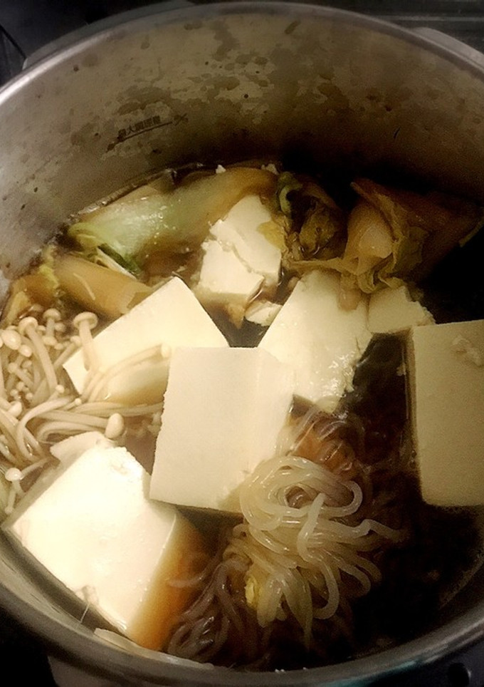 苦学生のすき焼き（肉無し）-レシピのメイン写真