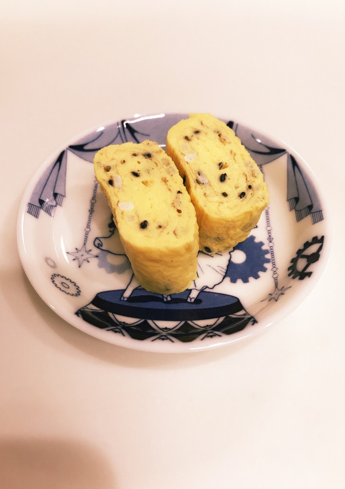 ❁しらすと黒胡麻の卵焼き❁-レシピのメイン写真