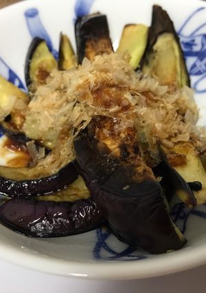 焼き茄子とにんにくのシンプルレシピ☆-レシピのメイン写真