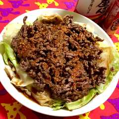 รูปของ 焼肉のタレでもりもりキャベツ( •ᴗ•)