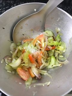 インド現地でつくるクミンサラダ-レシピのメイン写真