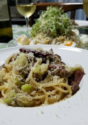 覚書　鶏レバーと長葱のボロネーゼ-レシピのメイン写真