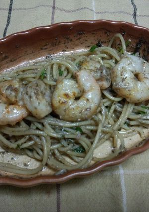 海老と鰯のパスタ-レシピのメイン写真