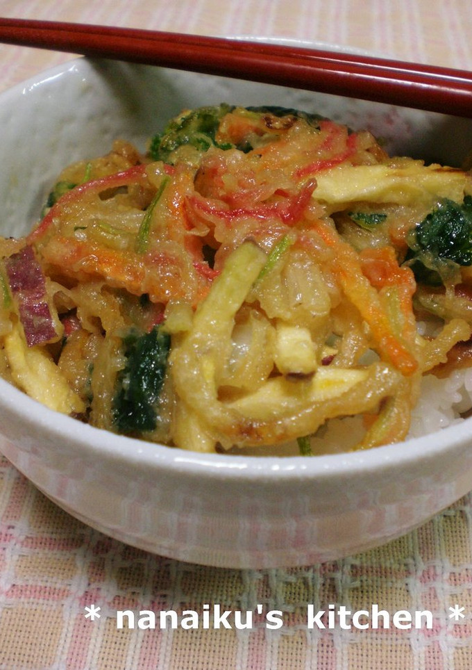 かき揚げ丼-レシピのメイン写真