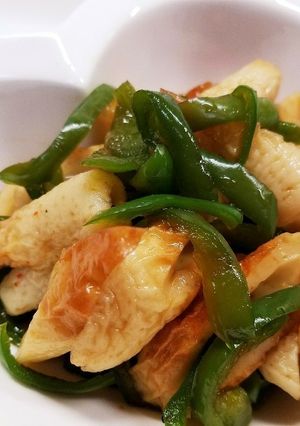 レンジで簡単！ちくわピーマンの甘辛煮-レシピのメイン写真