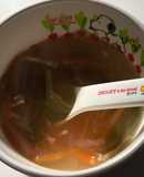 幼児食★大根とレタスの朝食スープ♫1歳半