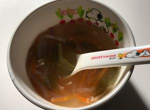 幼児食★大根とレタスの朝食スープ♫1歳半-レシピのメイン写真