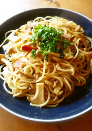 和風きのこスパゲティー♪-レシピのメイン写真