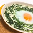 ほうれん草と生クリームのオーブン焼き
