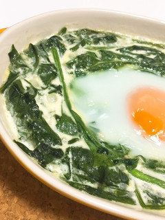 ほうれん草と生クリームのオーブン焼き-レシピのメイン写真