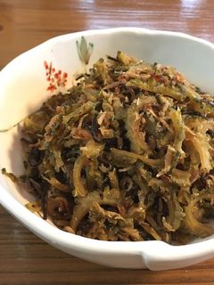 ゴーヤの佃煮-レシピのメイン写真