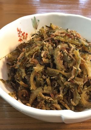 ゴーヤの佃煮-レシピのメイン写真