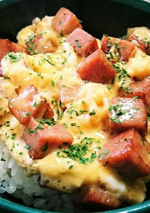 スパム丼-レシピのメイン写真